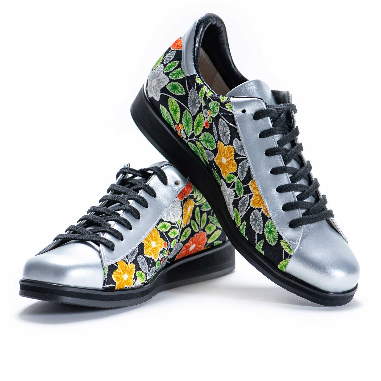 着物スニーカー RIN（凛）Silver – andsteady onlinestore